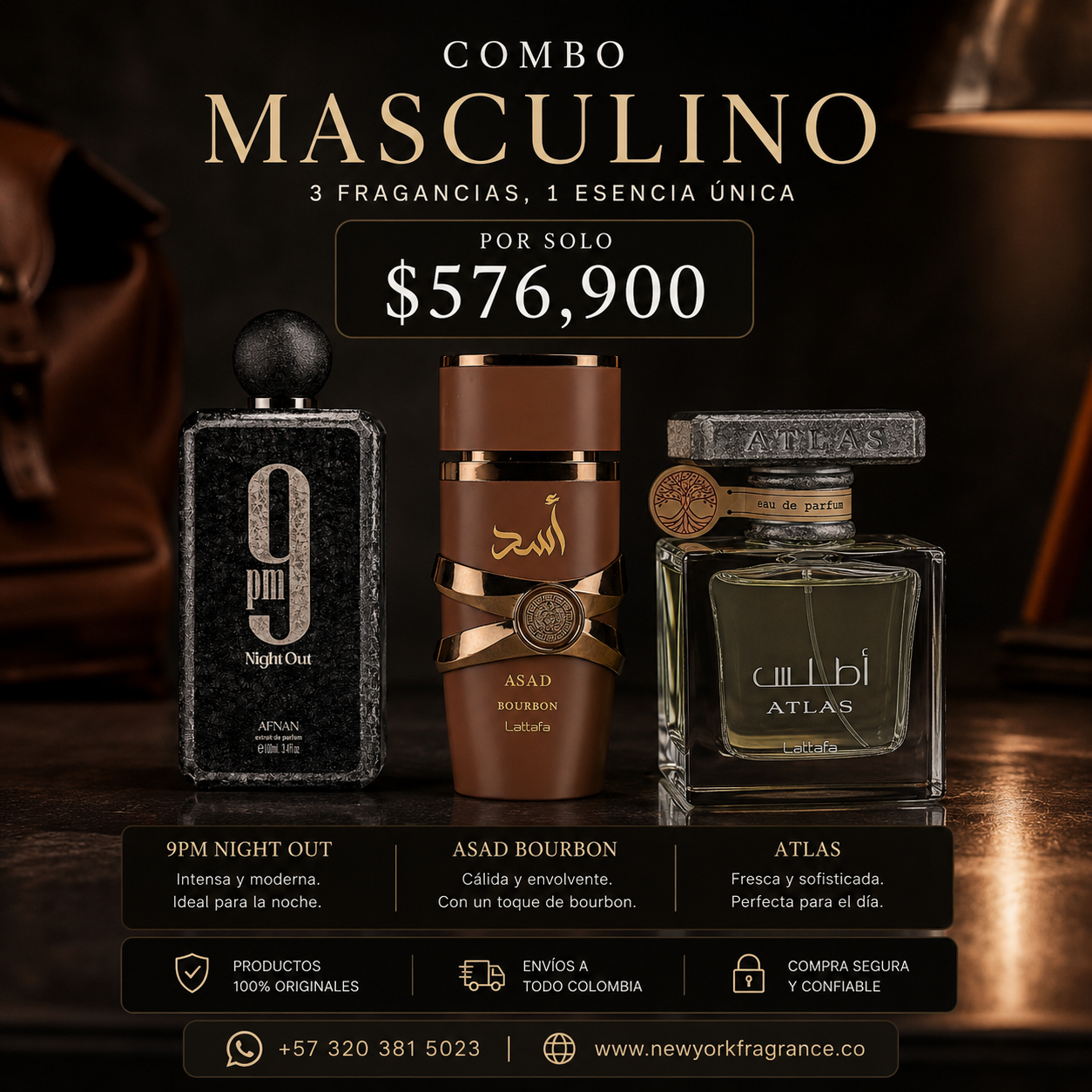COMBO MASCULINO PREMIUM