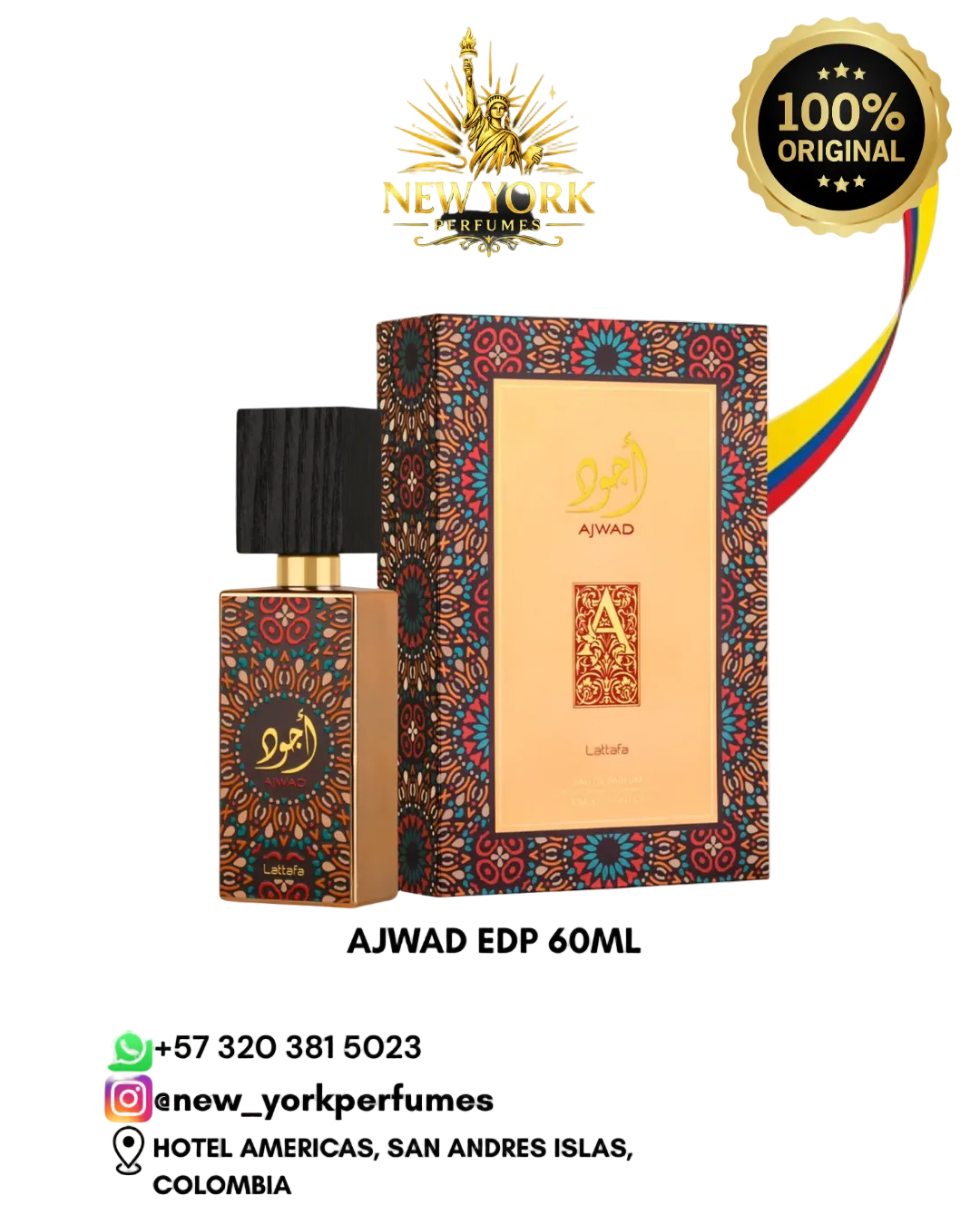AJWAD EDP 60ML DE LATTAFA