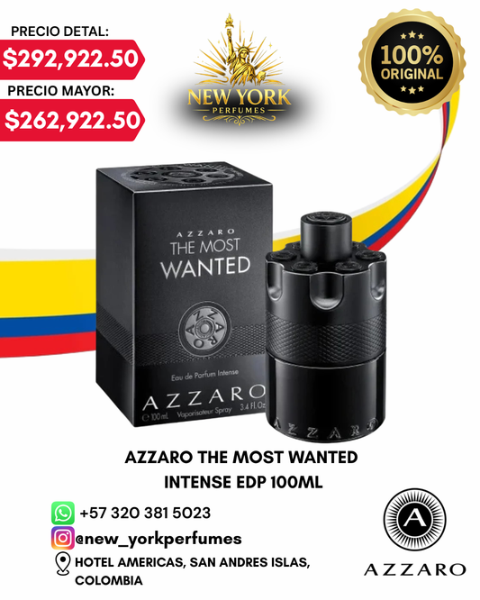 AZZARO THE MOST WANTED INTENSE EDP 100ML