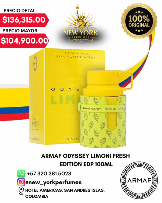 ARMAF ODYSSEY LIMONI FRESH EDITION EDP 100ML