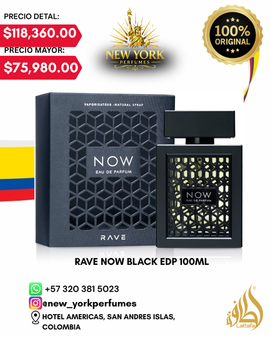 RAVE NOW BLACK EDP 100ML