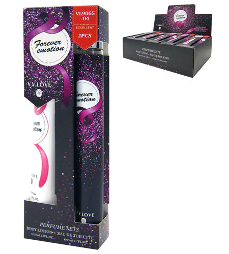 EST-V.V.LOVE 35ML FOREVER EMOTION MORADO D 2PZA DL15