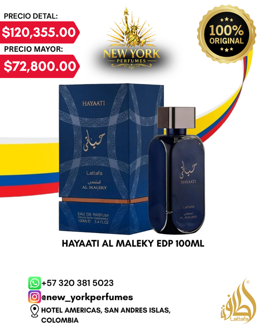 HAYAATI AL MALEKY EDP 100ML LATTAFA