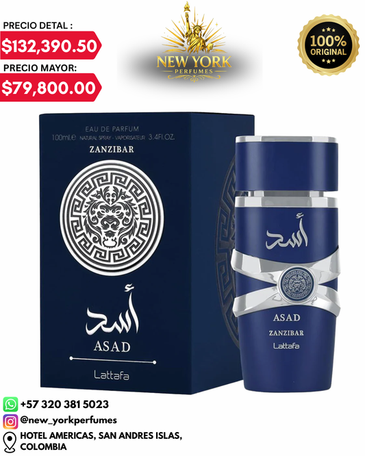 ASAD ZANZÍBAR EDP 100ML