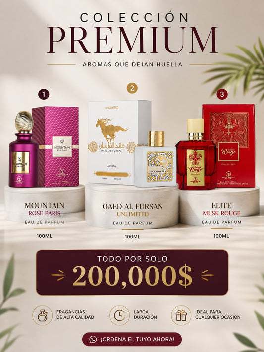 Los 3 perfumes por solo 200.000 $