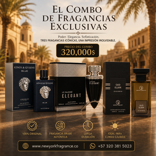 Luxury Arabic Perfume Combo for Warm Climate