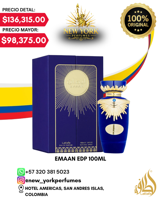 EMAAN EDP 100ML DE LATTAFA