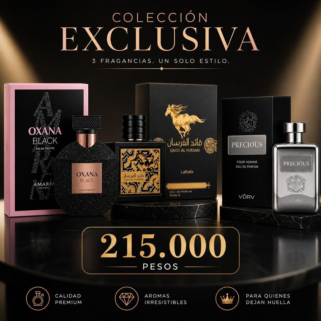 Exclusive Collection – 3 Premium Perfumes