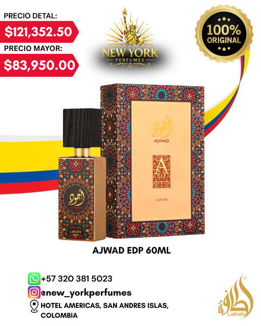 AJWAD EDP 60ML DE LATTAFA