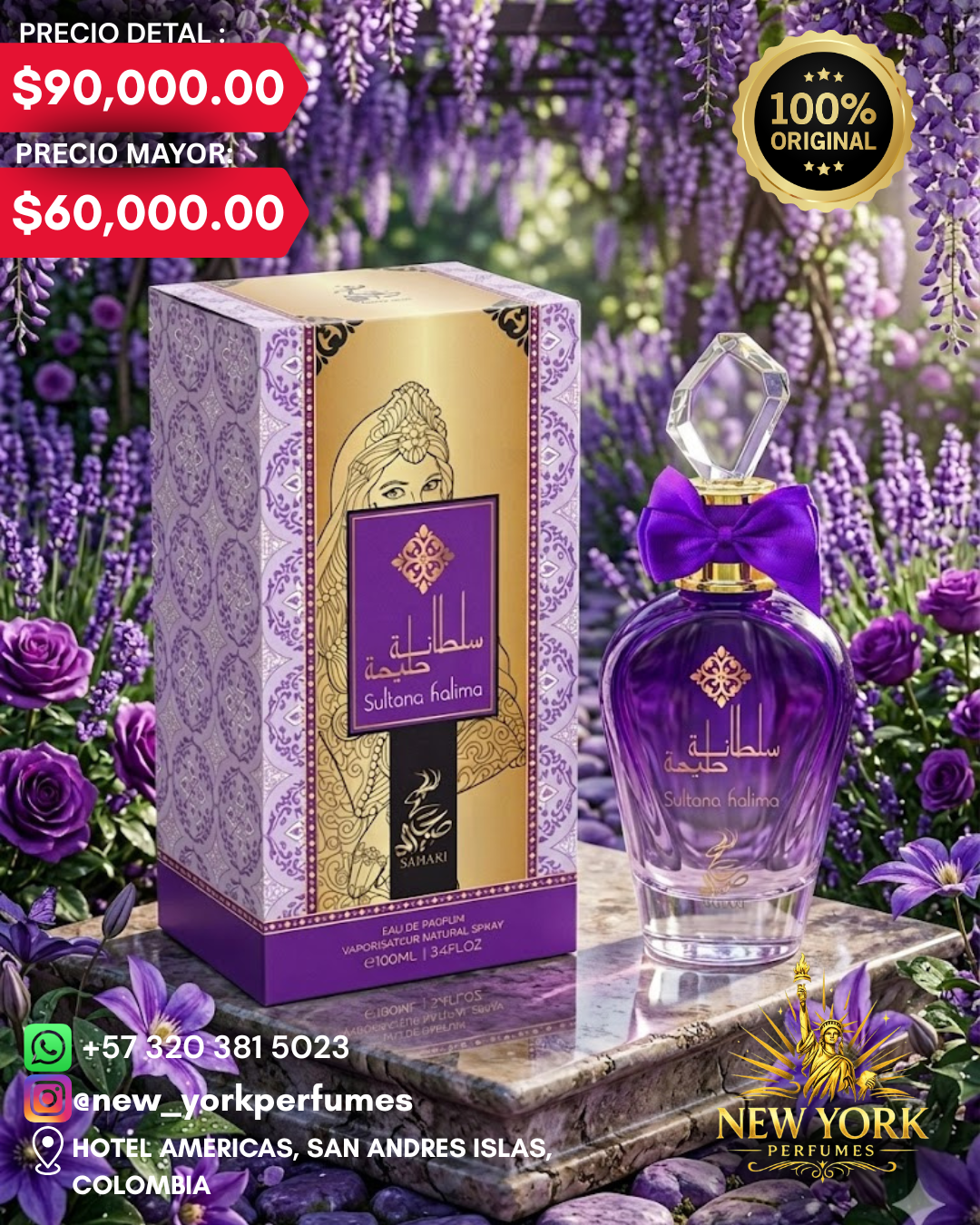 SULTANA HALIMA SAHARI 100ml